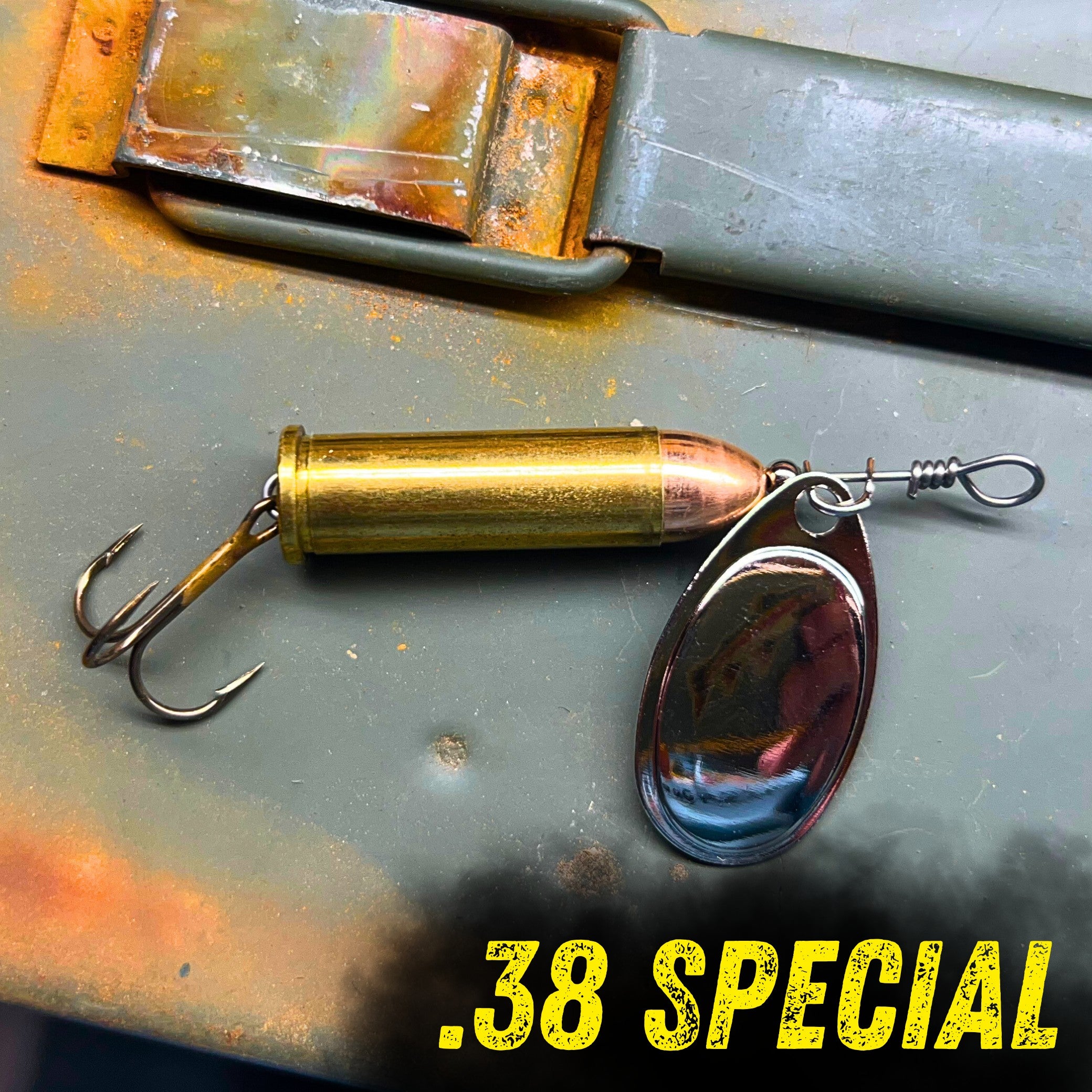 brass case fishing lures .38 Special Bullet Lure