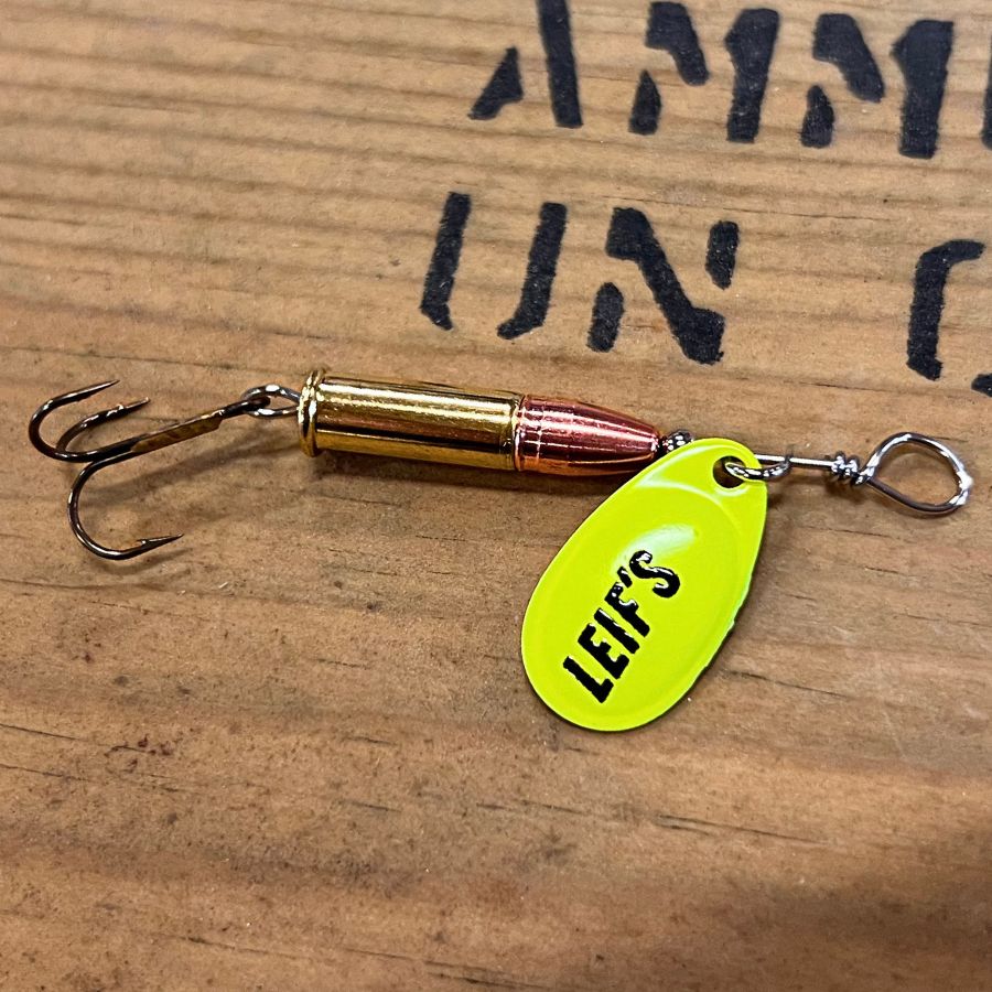 bullitt fishing lure Berkley Bullet Pop Topwater Lure, Baby Bass, 2/5 oz, 70mm Blue Fox Vibrax Bullet Fly is a long Bullet LURE'M IN
