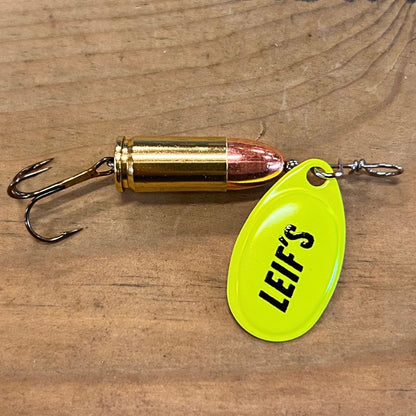 bullitt fishing lure 5.7x28mm Bullet (NEW) Size 0 blade Vibrax Bullet is 1/8 oz.) The BULLET Large / Rubber